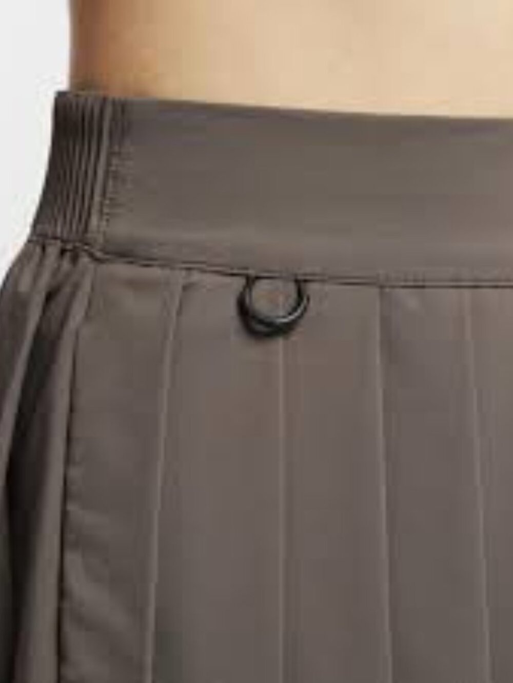 Nike 24.7 PerfectStretch Brown Dri Fit Pleated Skirt - Picture 3 of 5